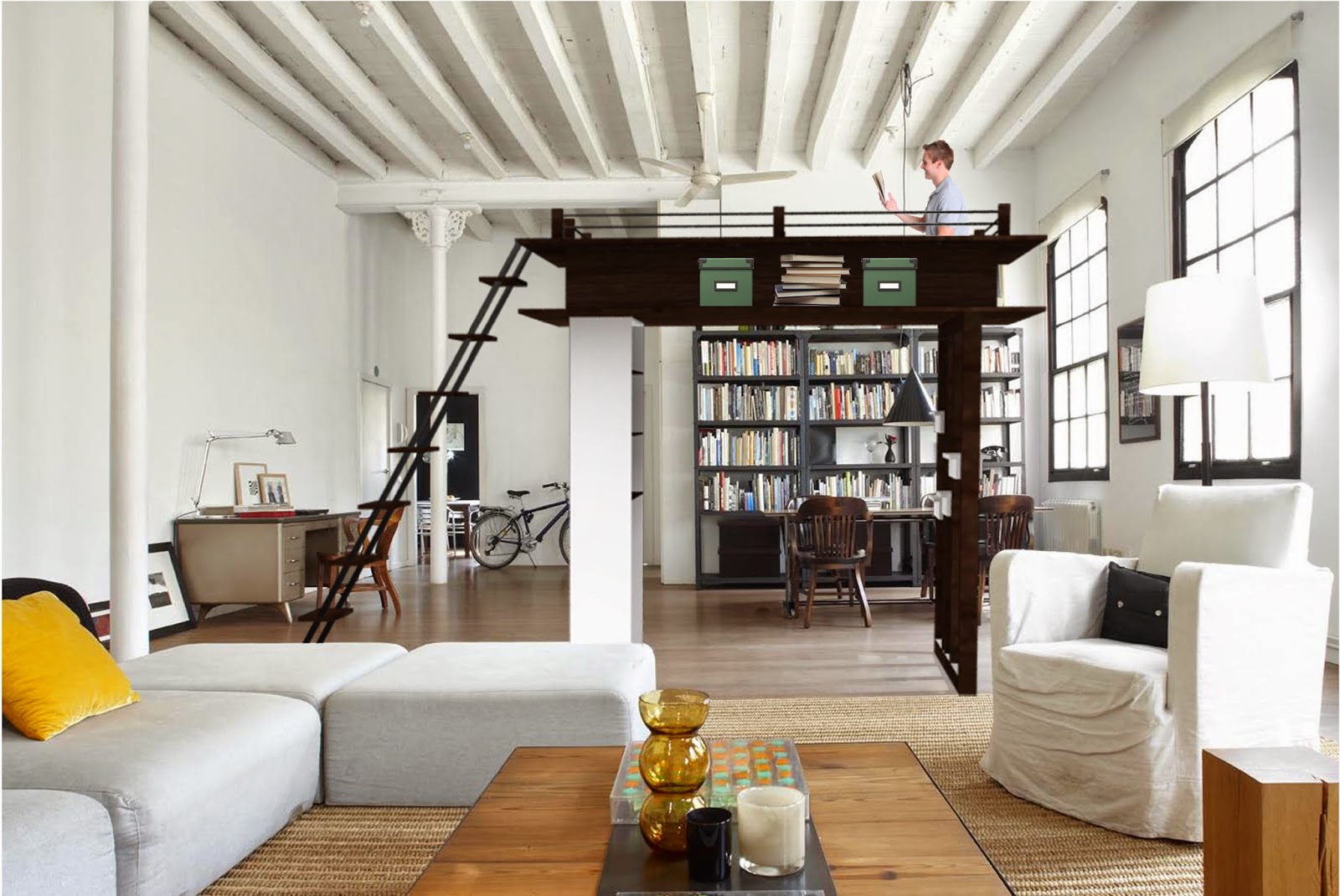 Mezzanine chambre adulte – lombards