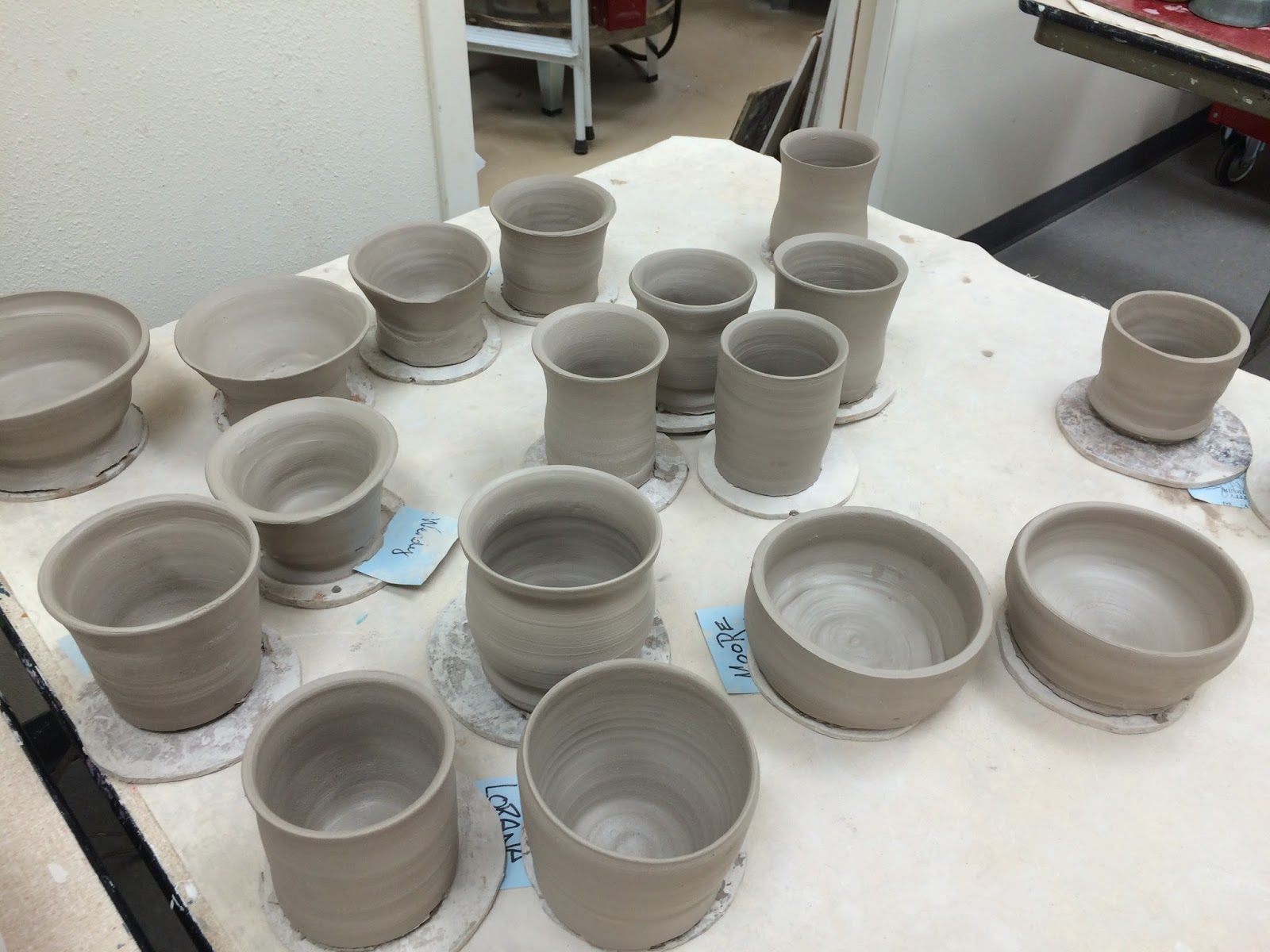 Making Sundaes out of Mondays Beginners Pottery Class