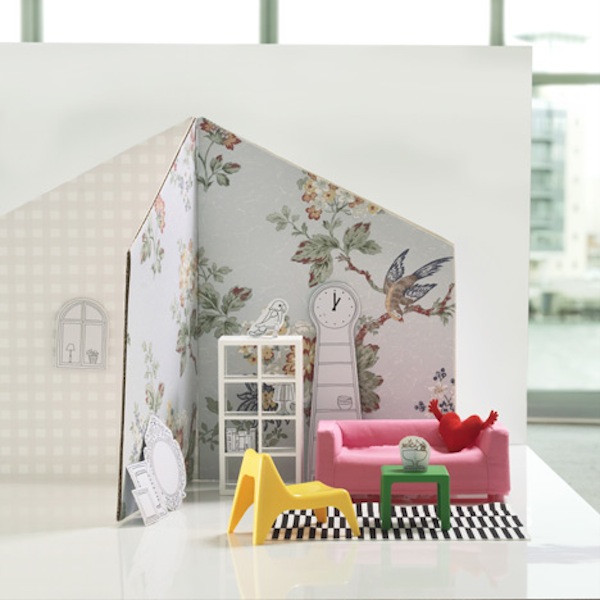 Minihipsters: IKEA obývačka pre bábiky