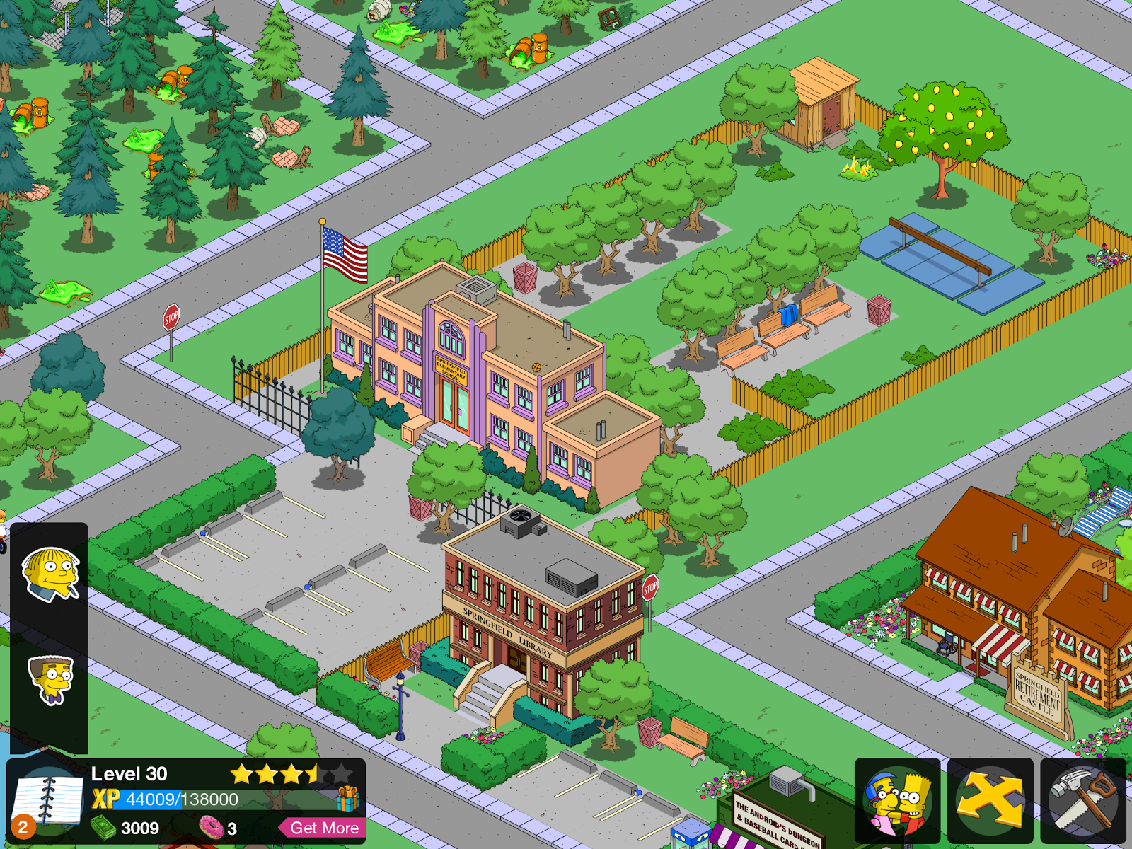 Eyerex The Simpsons Tapped Out "Town Planning"