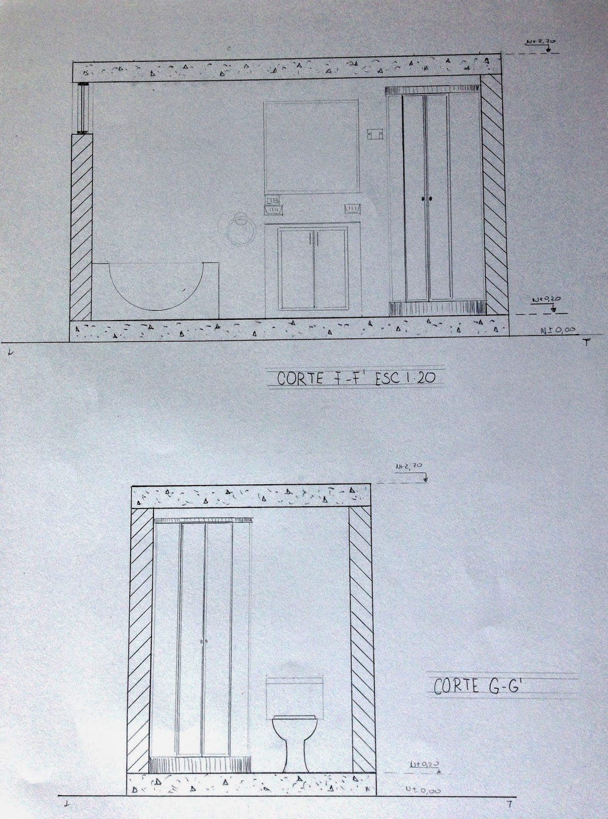 Diseño Arquitectónico II UISEK: BAÑO