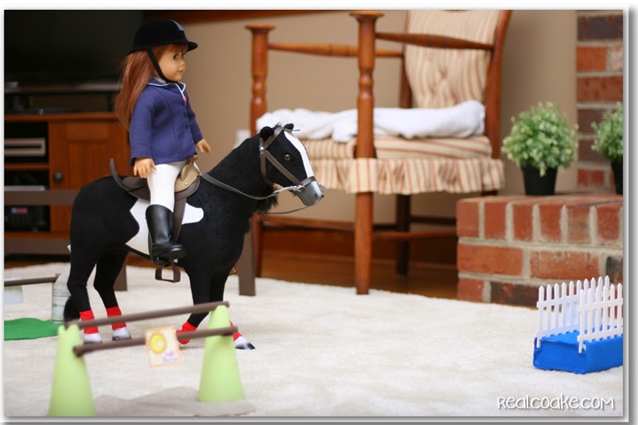 Doll & Horse Show Riding Fun {American Girl Crafts}