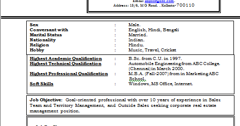 mba marketing resume samples