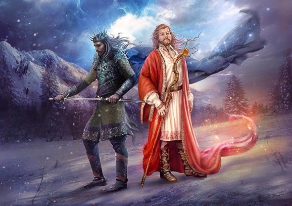As incríveis ilustrações e foto-manipulações de fantasia de Vasylina Holodilina Vasylina Holodilina deviantart ilustrações foto-manipulações fantasia mitologia eslava