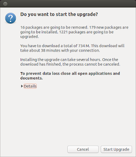 DriveMeca actualizando Ubuntu 13.04 a la versión 13.10