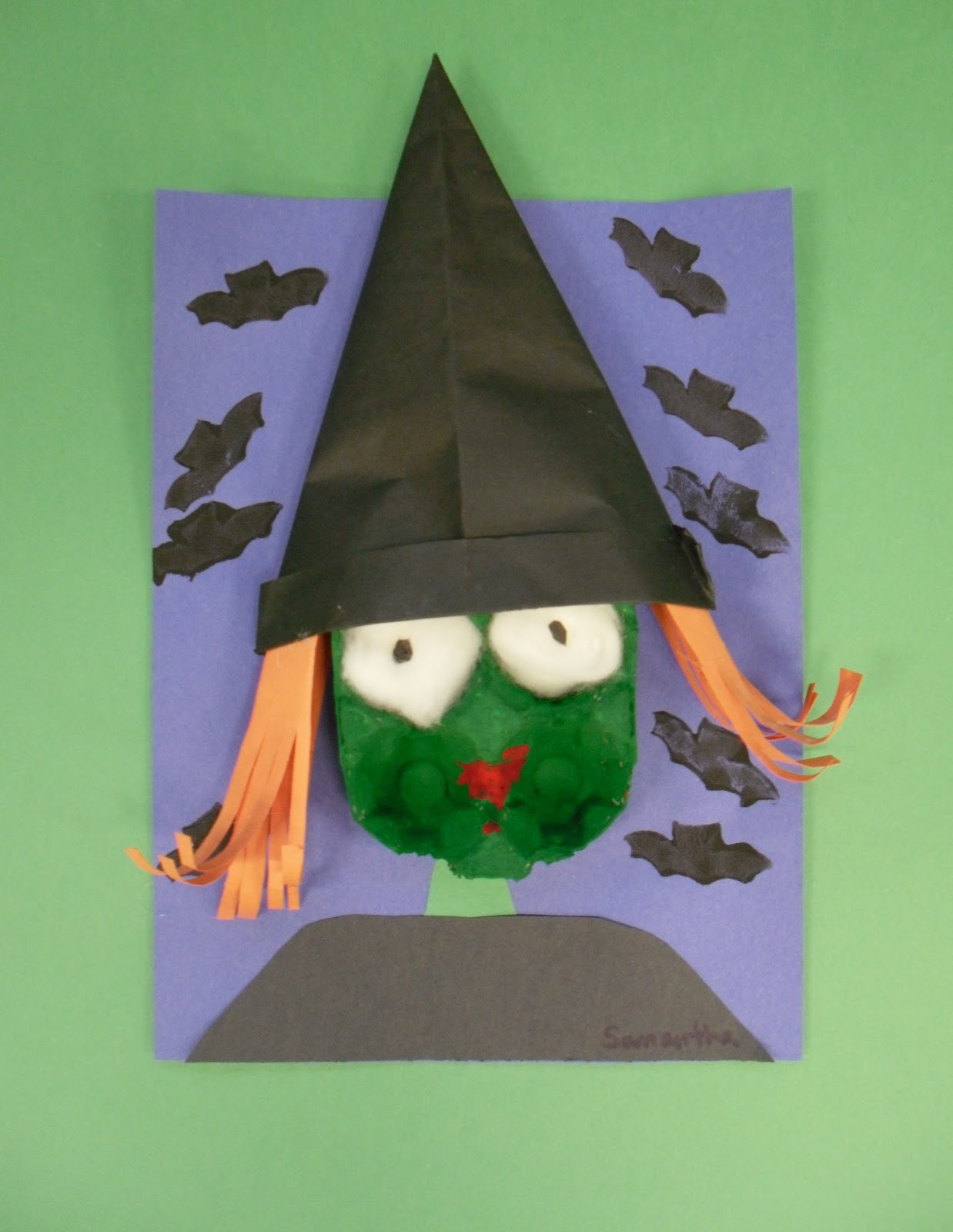 ARTventurous Going "Green" for Halloween!