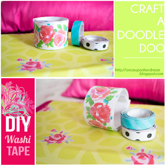 Craft A Doodle Doo Inspiration Nation//DIY Washi Tape!