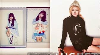 Tiffany & Hyoyeon Foto Tiffany & Hyoyeon untuk kalender SNSD 2015