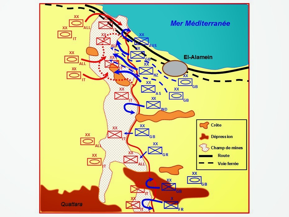 L'écho du champ de bataille: La bataille d'El Alamein - 1942.