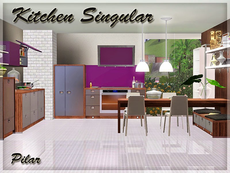 sims - the sims 3: гостинные и столовые - Страница 11 Kitchen+singular+1