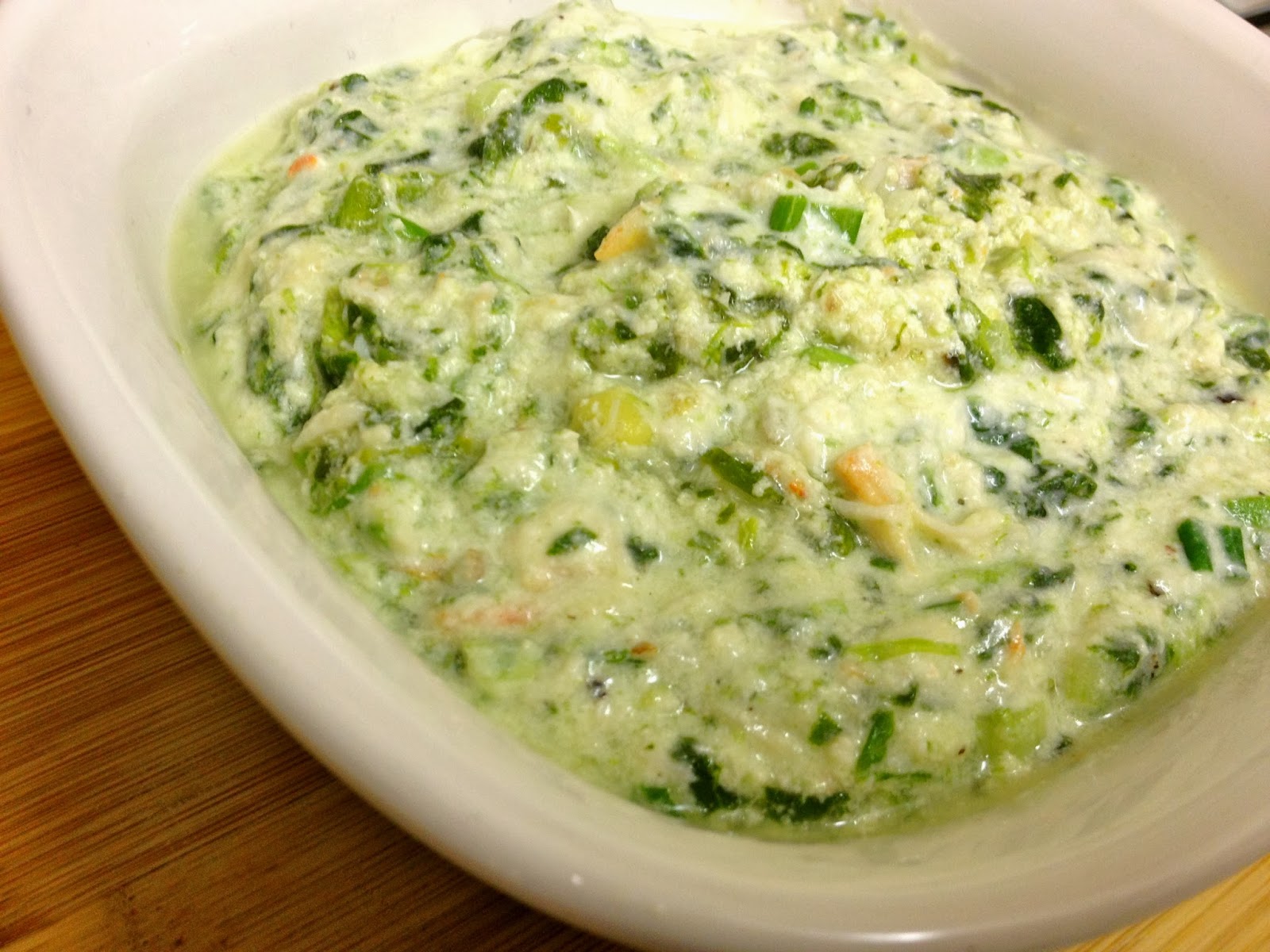 The Lifestyle Notebook Healthy Spinach & Crab Dip