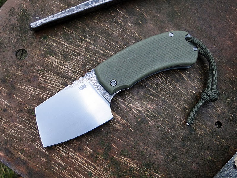 Andrzej Woronowski Custom Knives WAR Squirrel Friction Folder