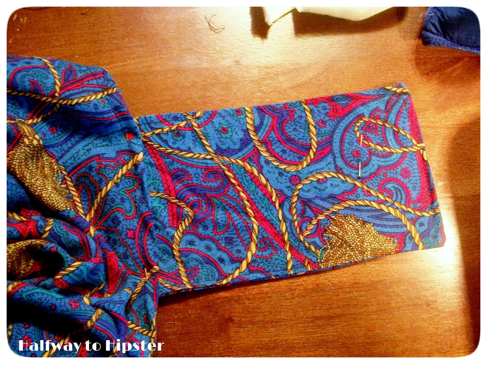 Halfway To Hipster Tassel Dress Refashion