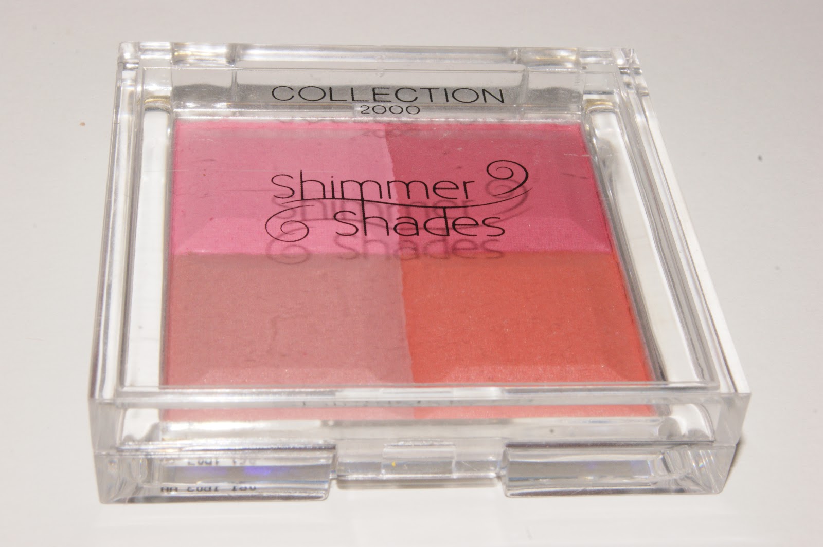 Collection 2000 Shimmer Shades Blush in Blushalicious Review The