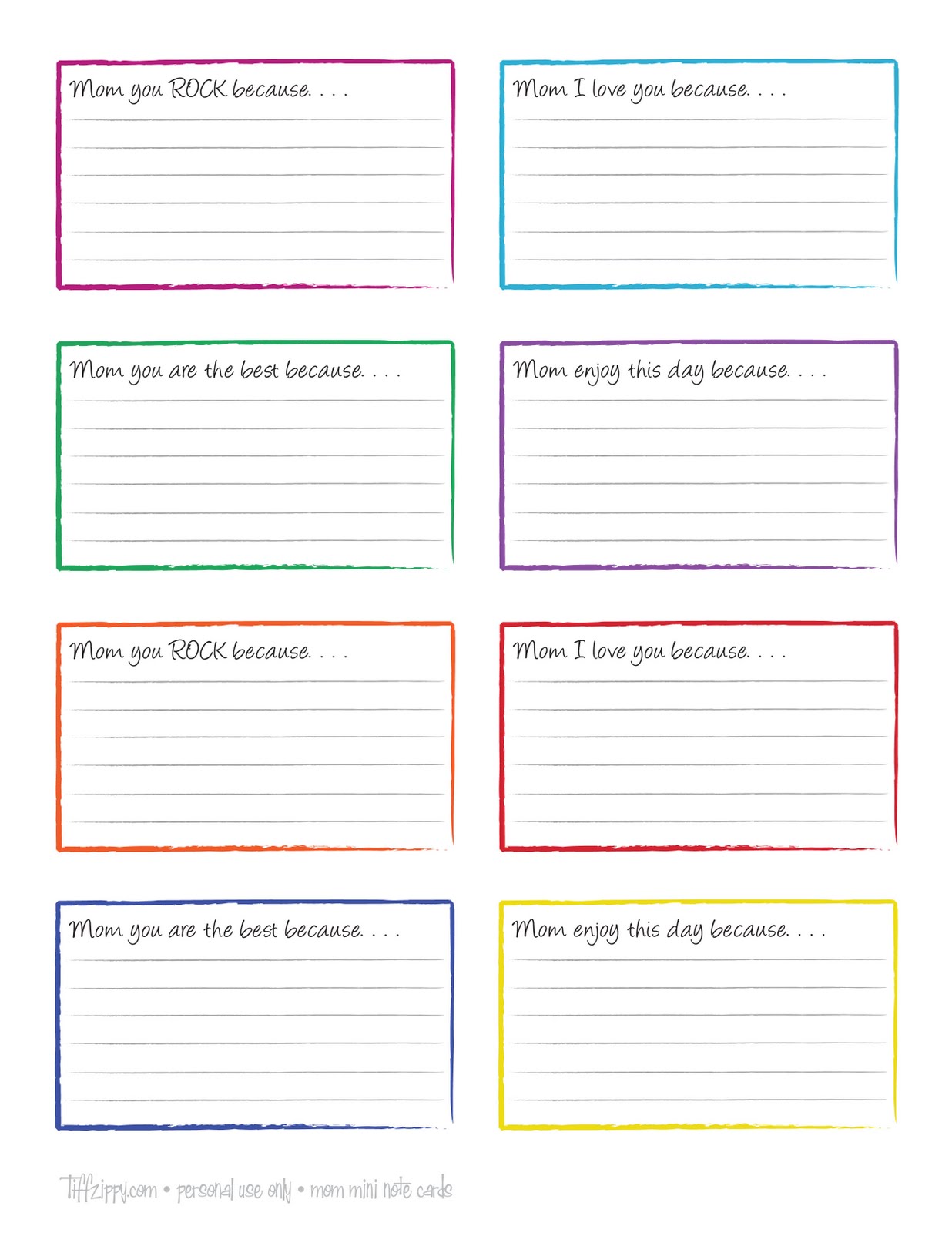 printing to index cards