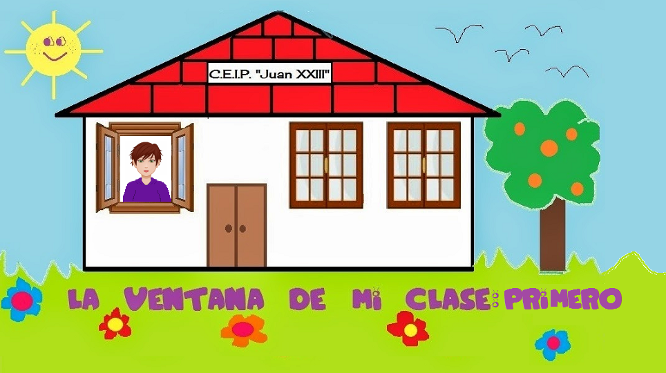 La ventana de mi clase. 1º de Primaria