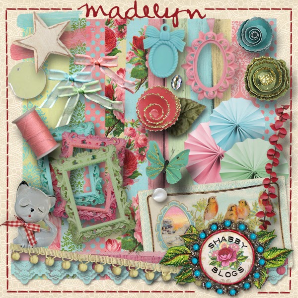 Shabby princess digital scrapbooking freebies