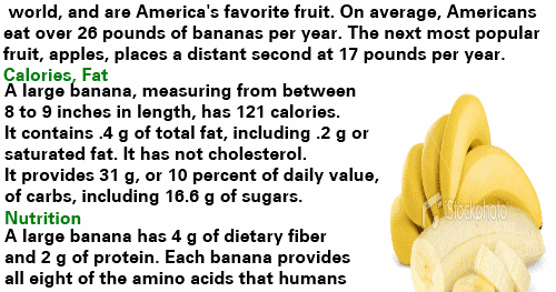 Chose1ofBest: Calories banana - The Truth about bananas