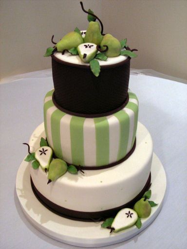 Green Brown Cake