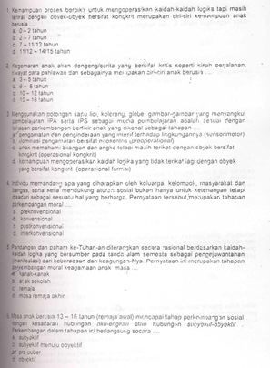 Soal Uji Kompetensi Pedagogik