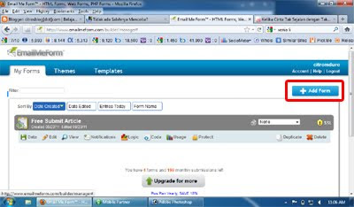 Email Me Form by Citro Mduro