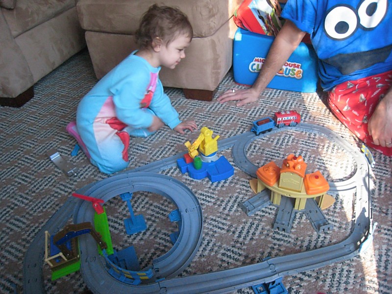 learning curve brands train set