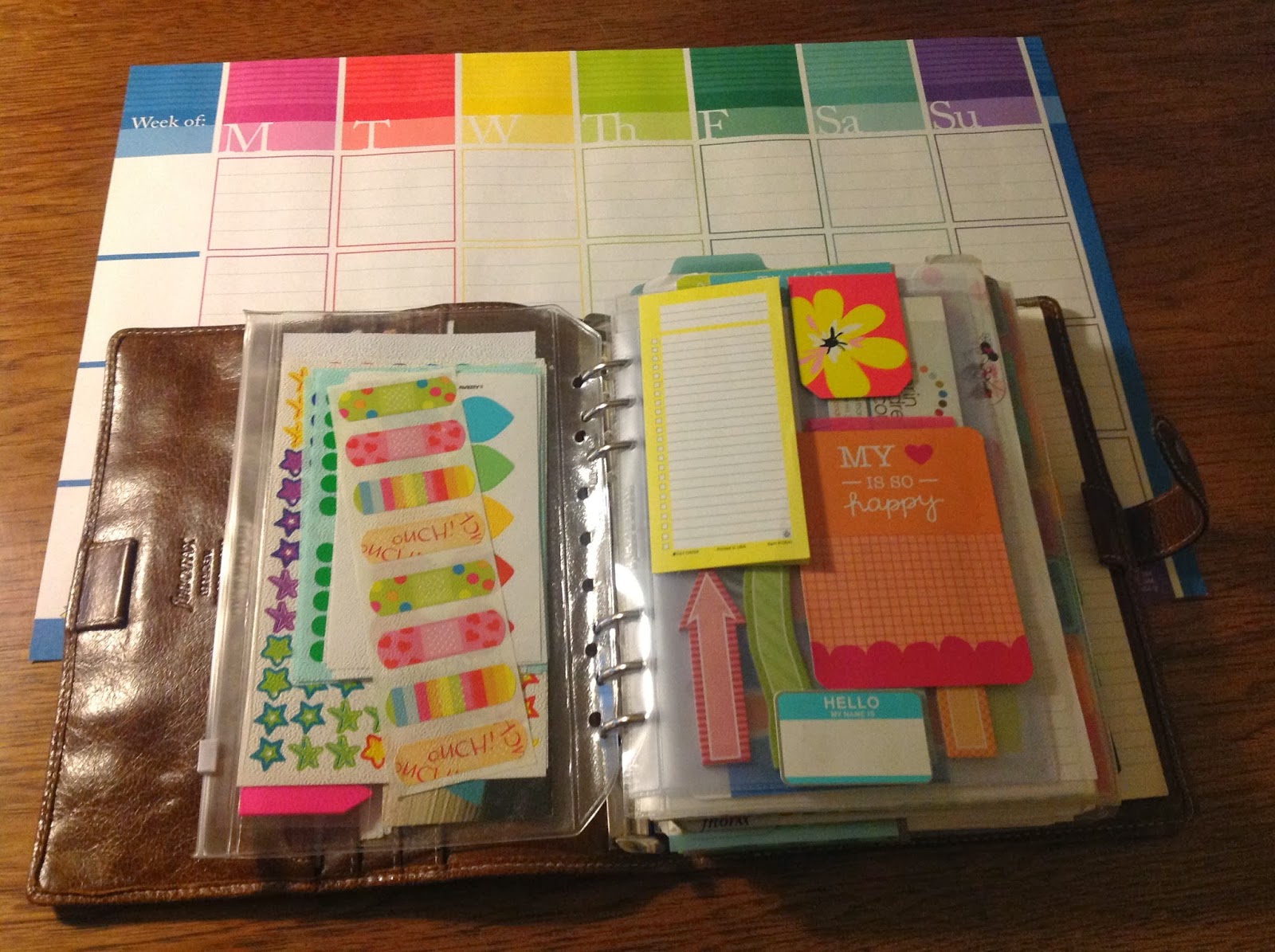 Dabblers Delight Malden A5 Filofax Setup March 2014