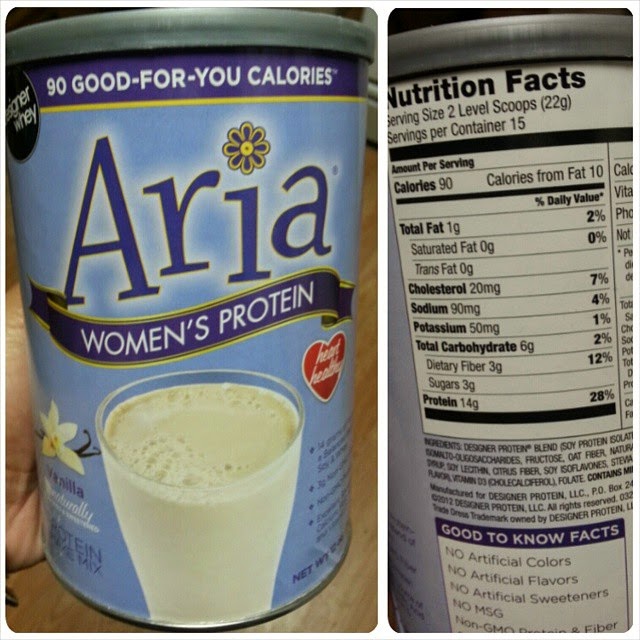 Shannon's Lightening the Load Aria Woman's Protein in Vanilla