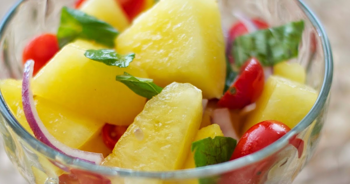 NomNomBlingBling NomNom Marinated Watermelon and Tomato Salad