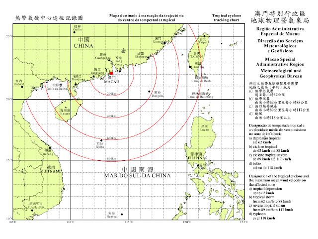 Typhoon Tracking Chart