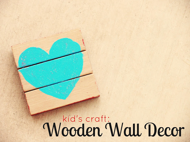wood art projects for kids