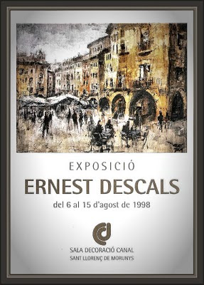 SANT LLORENÇ DE MORUNYS-LLEIDA-LERIDA-PAISAJES-EXPOSICIONES-PINTURA-ERNEST DESCALS- SANT LLORENÇ DE MORUNYS-LLEIDA-LERIDA-PAISAJES-EXPOSICIONES-PINTURA-ERNEST DESCALS-