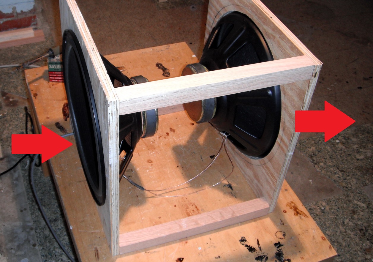 Audio Pages Dipole subwoofers