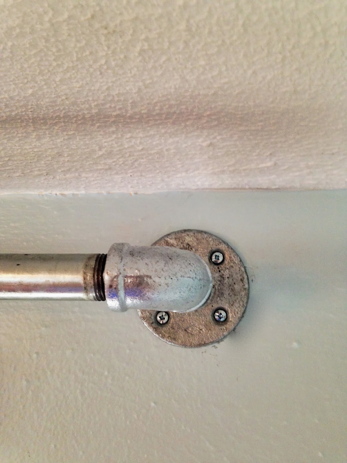 The Martin House Plumbing Pipe Curtain Rods