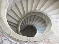 Concrete stairs