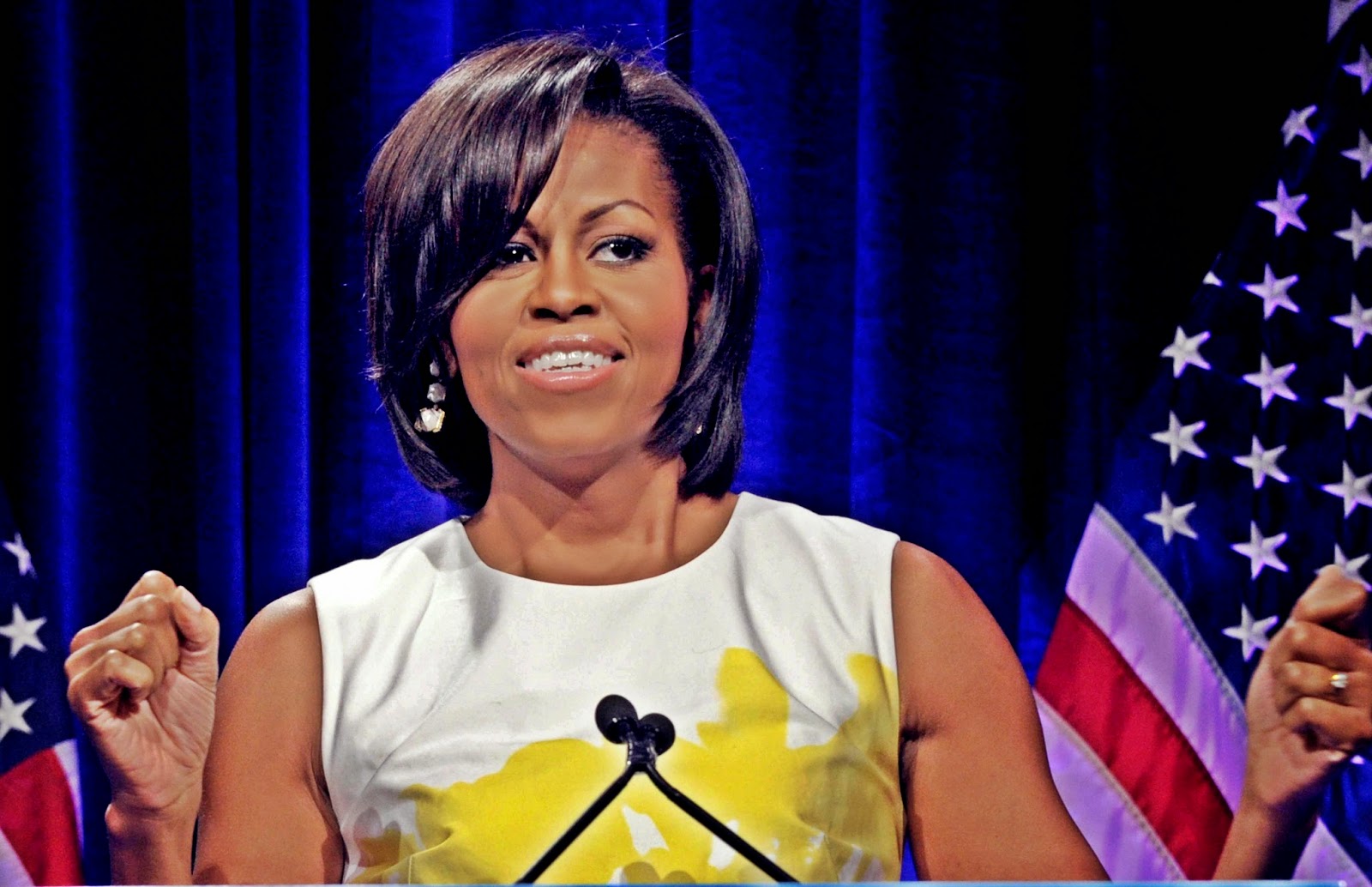 Michelle Obama Biography and Photograph Wallpaper HD | Top Artis1600 x 1034