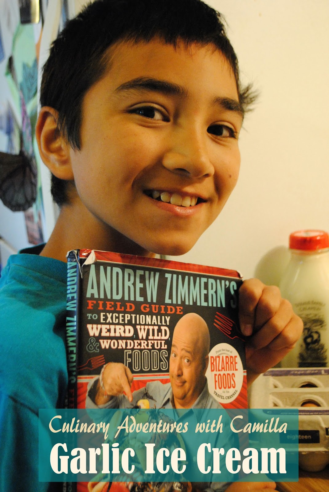 Culinary Adventures with Camilla Garlic Ice Cream