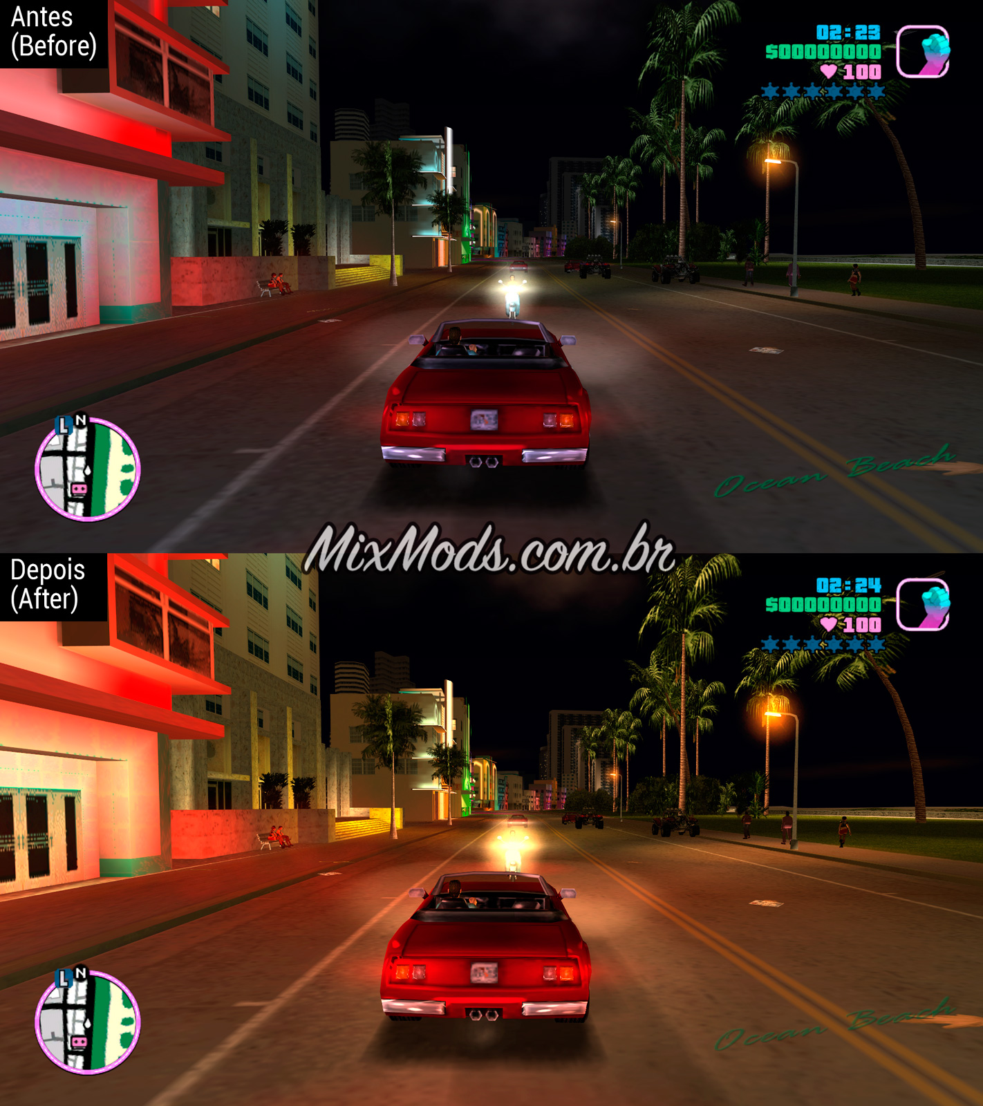 Download [III/VC] Sharp Trails for GTA Vice City