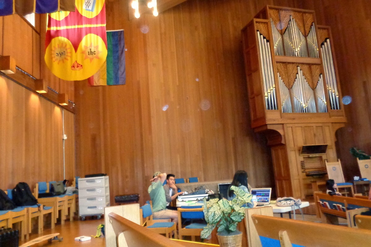 sound board and organ