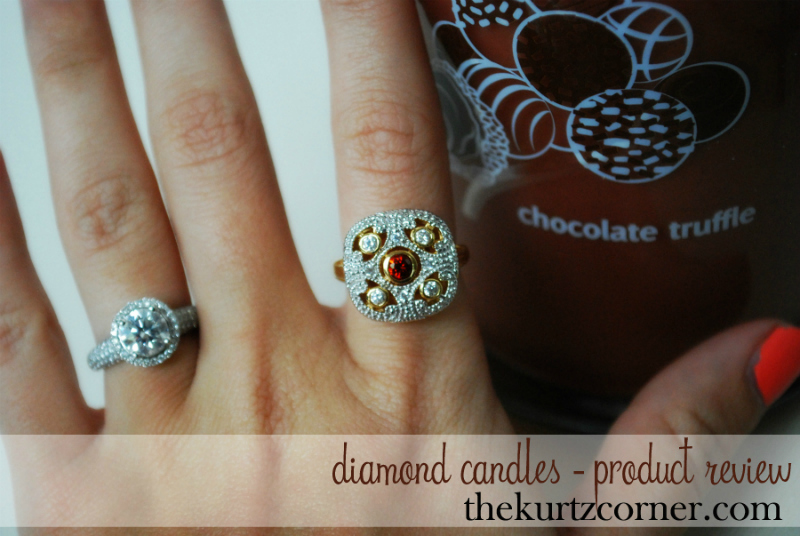 diamond candle rings