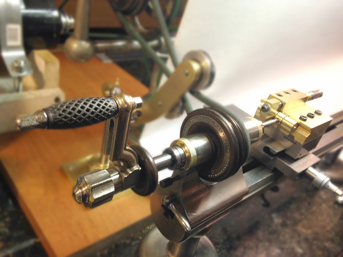 MOWRER WW LATHE TOOLS Cross slide riser and center drilling attachment