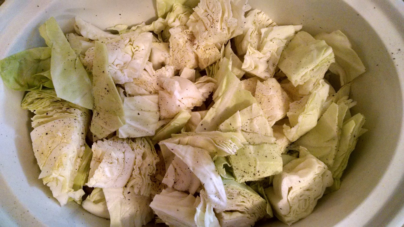 Must Run in the Family 3 Ingredient Slow Cooker Ham and Cabbage