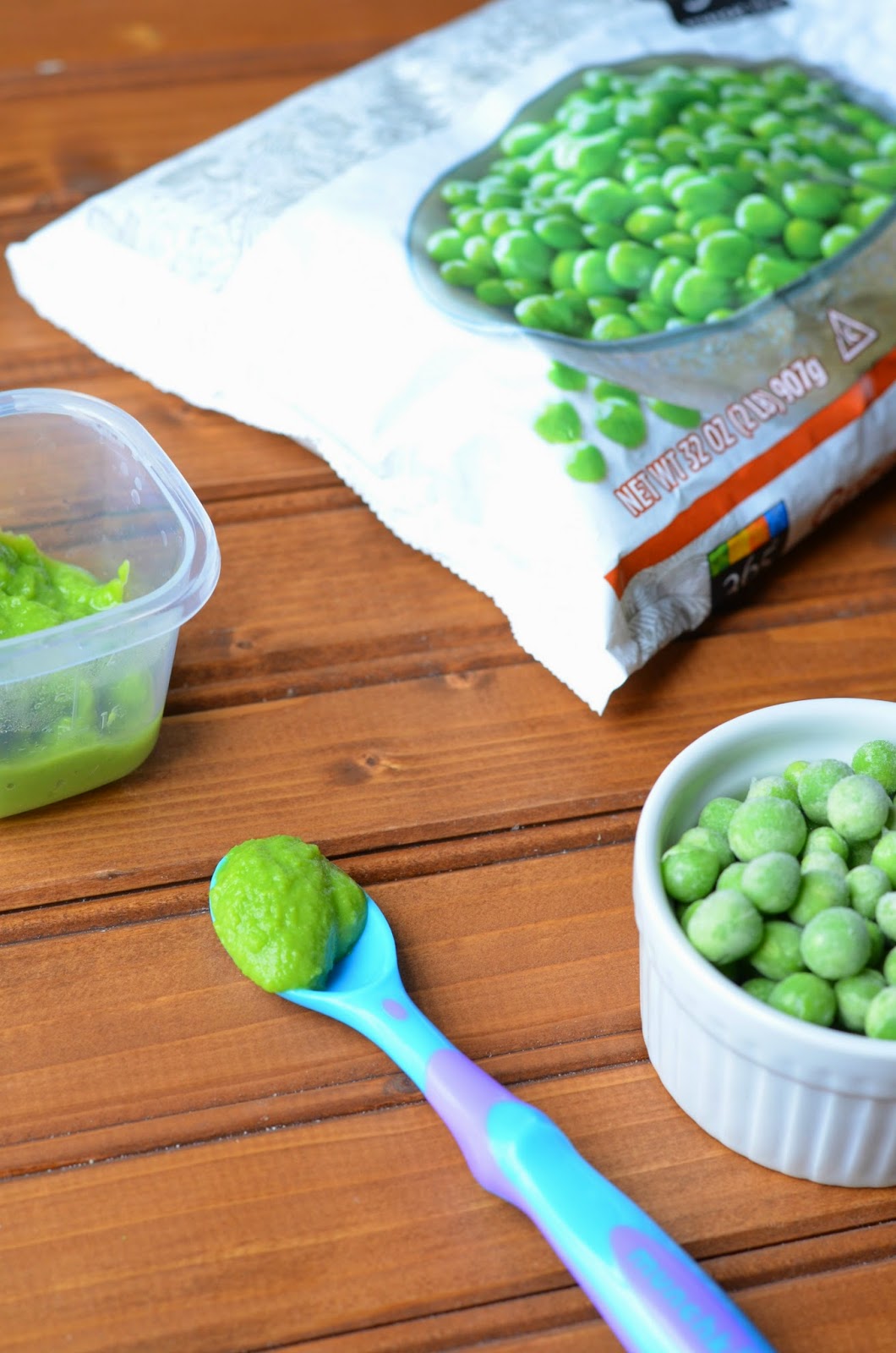 The Savvy Kitchen {Tiny Tot Tuesdays} Homemade Organic Baby Peas