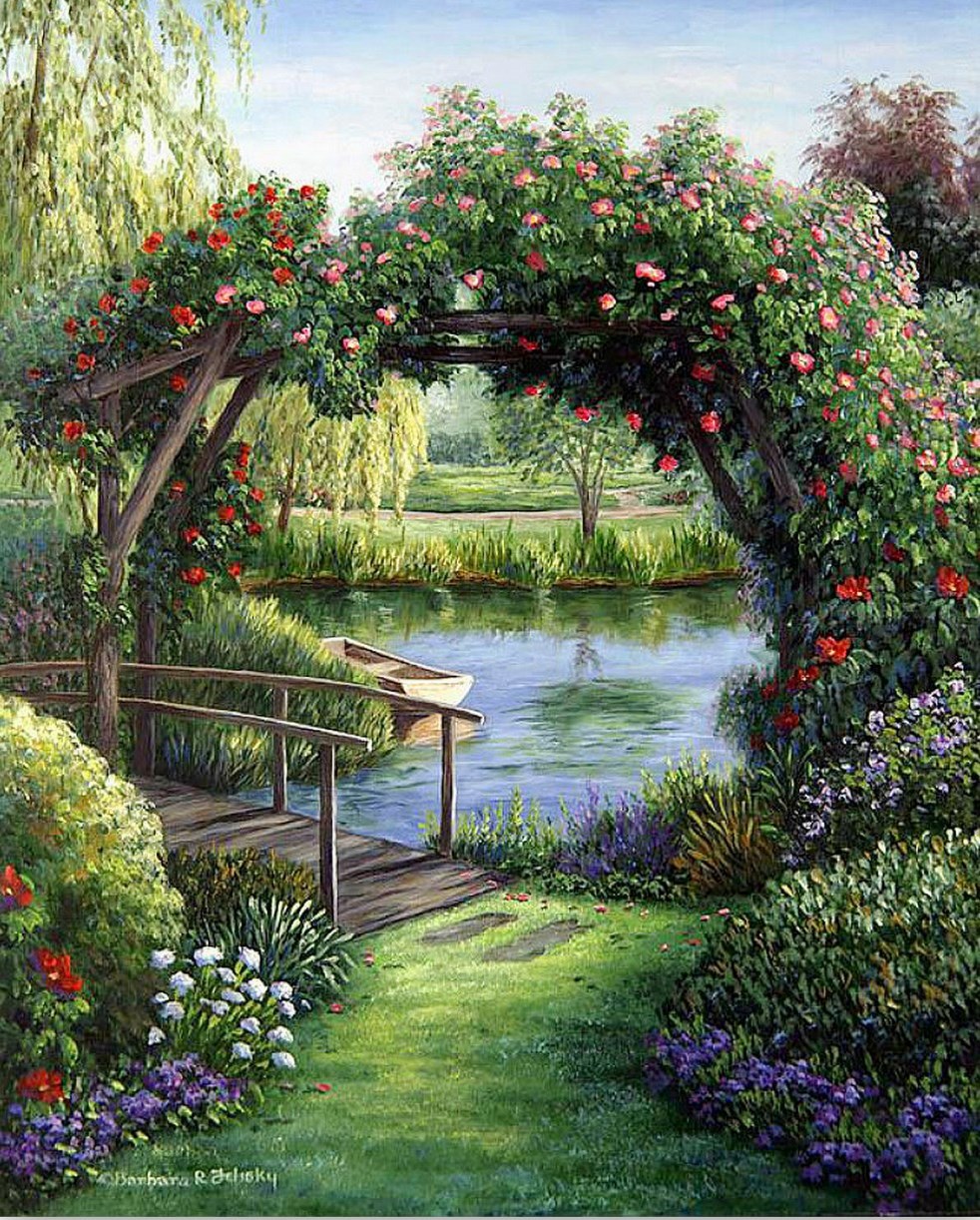 jardines y paisajes cuadros modernos pinturas y dibujos cuadros de casas con jardines y paisajes cuadros modernos pinturas y dibujos cuadros de casas con