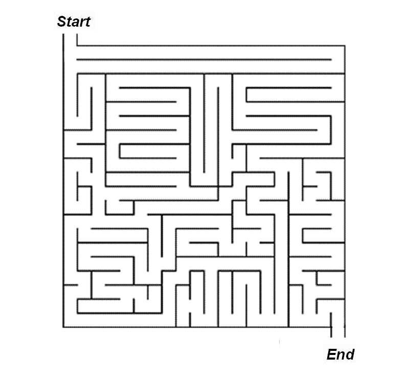 Mazes For Kids Game Coloring Page Free wallpaper