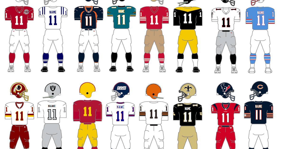 The Gridiron Uniform Database Best NFL Uniform Tournament, Part 5