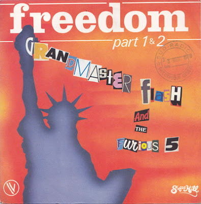 Grandmaster Flash & The Furious Five – Freedom Part 1 & 2 (VLS) (1980) (320 kbps)