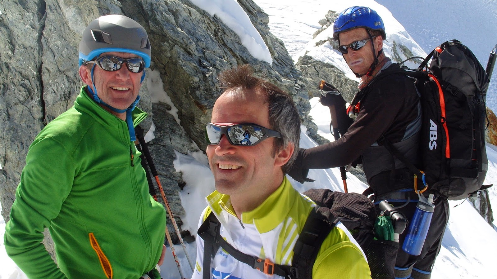 Stef Van Roy TRAINING PATROUILLE DES GLACIERS (PDG) VANUIT AROLLA