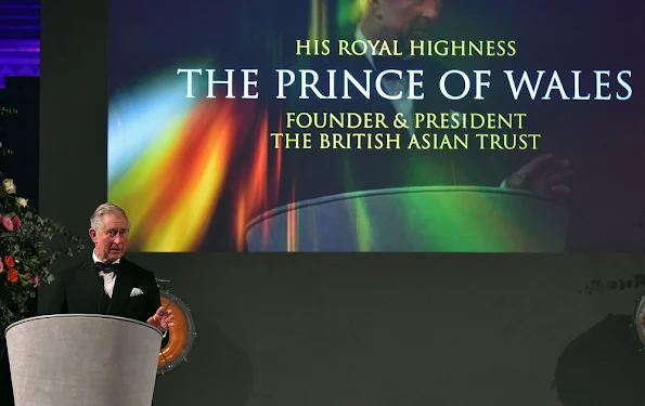 Prince Charles of Wales and Duchess Camilla of Cornwall attended a gala dinner held by the British Asian Trust.