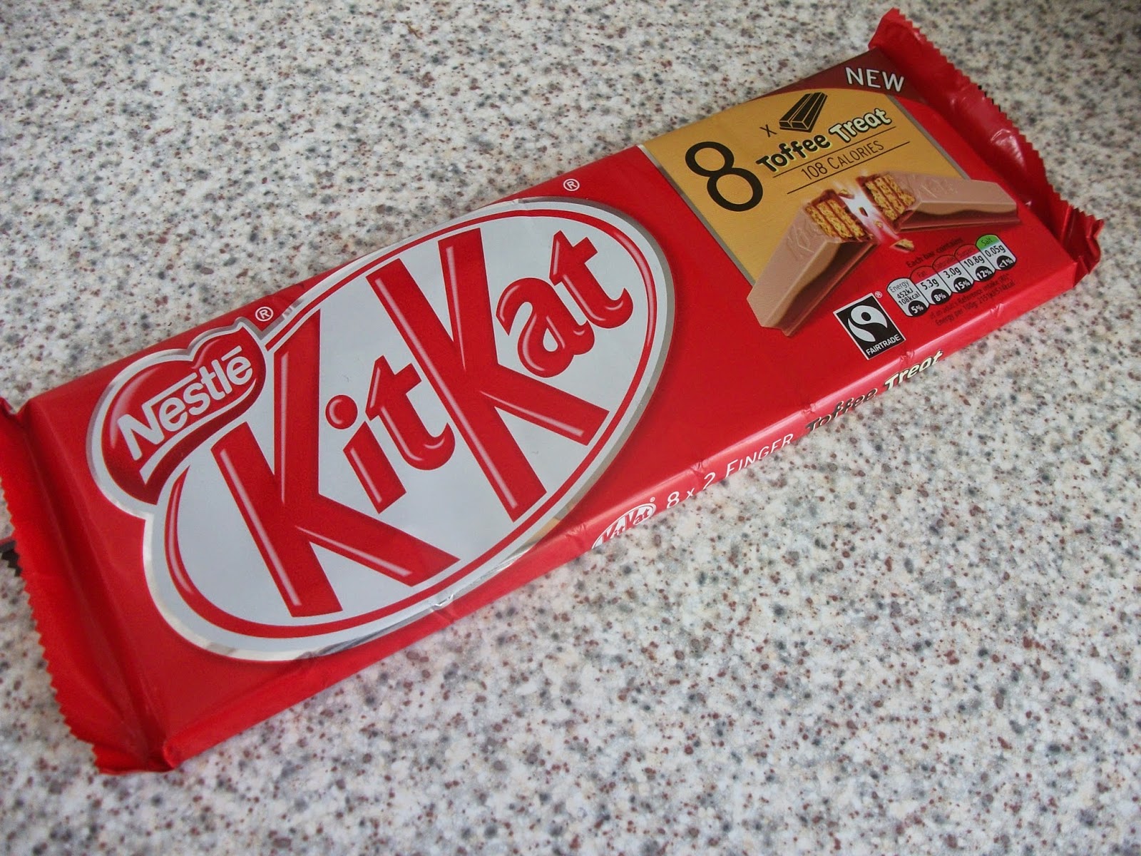 Kitkat Toffee Treat Review